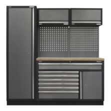 Sealey Superline Pro 1.96m Storage System – Pressed Wood Worktop Superline Pro Workplace Stuff UK Sealey Superline Pro 1.96m Storage System – Pressed Wood Worktop Superline Pro Workplace Stuff UK