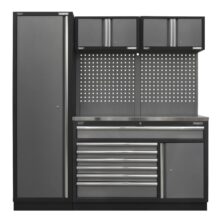 Sealey Superline Pro 1.96m Storage System – Stainless Steel Worktop Superline Pro Workplace Stuff UK Sealey Superline Pro 1.96m Storage System – Stainless Steel Worktop Superline Pro Workplace Stuff UK