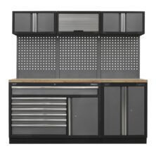 Sealey Superline Pro 2.04m Storage System – Pressed Wood Worktop Superline Pro Workplace Stuff UK Sealey Superline Pro 2.04m Storage System – Pressed Wood Worktop Superline Pro Workplace Stuff UK