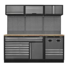 Sealey Modular Storage System Combo – Pressed Wood Worktop Superline Pro Workplace Stuff UK Sealey Modular Storage System Combo – Pressed Wood Worktop Superline Pro Workplace Stuff UK