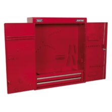 Sealey Wall Mounting Tool Cabinet with 2 Drawers Wall Systems Workplace Stuff UK Sealey Wall Mounting Tool Cabinet with 2 Drawers Wall Systems Workplace Stuff UK