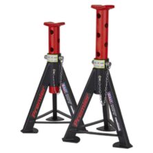 Sealey Axle Stands (Pair) 6tonne Capacity per Stand – Red Standard Workplace Stuff UK Sealey Axle Stands (Pair) 6tonne Capacity per Stand – Red Standard Workplace Stuff UK