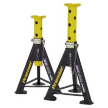 Sealey Axle Stands (Pair) 6tonne Capacity per Stand – Yellow Standard Workplace Stuff UK Sealey Axle Stands (Pair) 6tonne Capacity per Stand – Yellow Standard Workplace Stuff UK