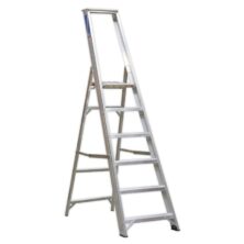 Sealey Aluminium Step Ladder 6-Tread Industrial BS 2037/1 Steps & Stools Workplace Stuff UK Sealey Aluminium Step Ladder 6-Tread Industrial BS 2037/1 Steps & Stools Workplace Stuff UK