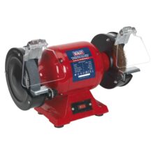 Sealey Bench Grinder Ø150mm with Wire Wheel 450W/230V Heavy-Duty Grinders Workplace Stuff UK Sealey Bench Grinder Ø150mm with Wire Wheel 450W/230V Heavy-Duty Grinders Workplace Stuff UK