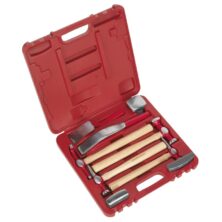 Sealey Panel Beating Set 9pc Panel Beating Tools Workplace Stuff UK Sealey Panel Beating Set 9pc Panel Beating Tools Workplace Stuff UK