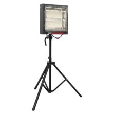 Sealey Ceramic Heater with Telescopic Tripod Stand 1.4/2.8kW 230V Electric Workplace Stuff UK Sealey Ceramic Heater with Telescopic Tripod Stand 1.4/2.8kW 230V Electric Workplace Stuff UK