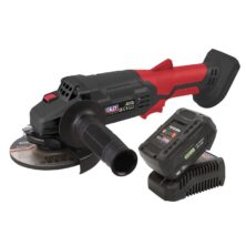 Sealey Cordless Angle Grinder Kit Ø115mm 20V 4Ah Cordless Workplace Stuff UK Sealey Cordless Angle Grinder Kit Ø115mm 20V 4Ah Cordless Workplace Stuff UK