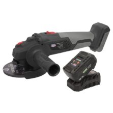 Sealey Brushless Angle Grinder Kit Ø115mm 20V 4Ah 20V One Battery Platform Workplace Stuff UK Sealey Brushless Angle Grinder Kit Ø115mm 20V 4Ah 20V One Battery Platform Workplace Stuff UK
