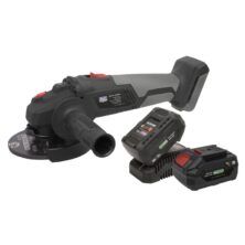 Sealey Brushless Angle Grinder Kit 20V – 2 Batteries 20V One Battery Platform Workplace Stuff UK Sealey Brushless Angle Grinder Kit 20V – 2 Batteries 20V One Battery Platform Workplace Stuff UK
