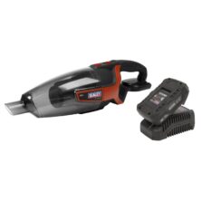 Sealey Cordless Handheld Vacuum Cleaner Kit 650ml 20V 2Ah 20V One Battery Platform Workplace Stuff UK Sealey Cordless Handheld Vacuum Cleaner Kit 650ml 20V 2Ah 20V One Battery Platform Workplace Stuff UK