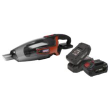 Sealey Cordless Handheld Vacuum Cleaner 650ml 20V Kit – 2 Batteries Hand Held Workplace Stuff UK Sealey Cordless Handheld Vacuum Cleaner 650ml 20V Kit – 2 Batteries Hand Held Workplace Stuff UK