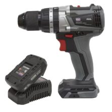 Sealey Brushless Hammer Drill/Driver Kit Ø13mm 20V 2Ah 20V One Battery Platform Workplace Stuff UK Sealey Brushless Hammer Drill/Driver Kit Ø13mm 20V 2Ah 20V One Battery Platform Workplace Stuff UK