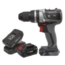 Sealey Brushless Hammer Drill/Driver Kit Ø13mm 20V – 2 Batteries 20V One Battery Platform Workplace Stuff UK Sealey Brushless Hammer Drill/Driver Kit Ø13mm 20V – 2 Batteries 20V One Battery Platform Workplace Stuff UK