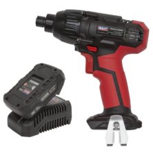 Sealey Impact Driver Kit 1/4″ Hex Drive 20V 2Ah Cordless Workplace Stuff UK Sealey Impact Driver Kit 1/4″ Hex Drive 20V 2Ah Cordless Workplace Stuff UK
