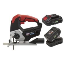 Sealey Cordless Jigsaw Kit 20V – 2 Batteries Cordless Workplace Stuff UK Sealey Cordless Jigsaw Kit 20V – 2 Batteries Cordless Workplace Stuff UK