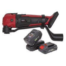Sealey Cordless Oscillating Multi-Tool Kit 20V – 2 Batteries Cordless Workplace Stuff UK Sealey Cordless Oscillating Multi-Tool Kit 20V – 2 Batteries Cordless Workplace Stuff UK