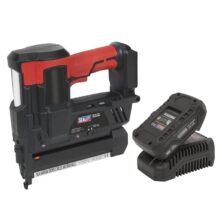 Sealey Cordless Nail/Staple Gun 18G 20V 2Ah Lithium-ion Cordless Workplace Stuff UK Sealey Cordless Nail/Staple Gun 18G 20V 2Ah Lithium-ion Cordless Workplace Stuff UK