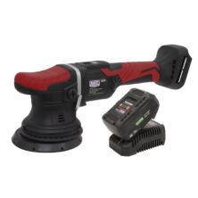 Sealey Cordless Orbital Polisher Kit 20V Ø125mm Cordless Workplace Stuff UK Sealey Cordless Orbital Polisher Kit 20V Ø125mm Cordless Workplace Stuff UK