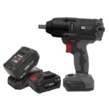 Sealey Brushless Impact Wrench Kit 1/2″Sq Drive 700Nm 20V – 2 Batteries Cordless Workplace Stuff UK Sealey Brushless Impact Wrench Kit 1/2″Sq Drive 700Nm 20V – 2 Batteries Cordless Workplace Stuff UK