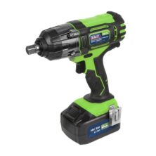 Sealey Cordless Impact Wrench 18V 3Ah Lithium-ion 1/2″Sq Drive Hi-Vis 1/2"Sq Drive Cordless Workplace Stuff UK Sealey Cordless Impact Wrench 18V 3Ah Lithium-ion 1/2″Sq Drive Hi-Vis 1/2"Sq Drive Cordless Workplace Stuff UK