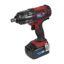 Sealey Cordless Impact Wrench 18V 3Ah Lithium-ion 1/2″Sq Drive 1/2"Sq Drive Cordless Workplace Stuff UK Sealey Cordless Impact Wrench 18V 3Ah Lithium-ion 1/2″Sq Drive 1/2"Sq Drive Cordless Workplace Stuff UK