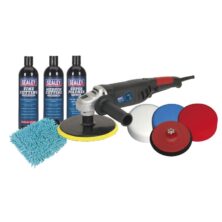 Sealey Ø180mm Pro Polishing & Compounding Kit 1100W/230V Tool Kits Workplace Stuff UK Sealey Ø180mm Pro Polishing & Compounding Kit 1100W/230V Tool Kits Workplace Stuff UK