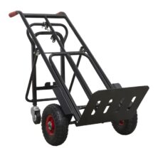Sealey Heavy-Duty 3-in-1 Sack Truck with PU Tyres 300kg Capacity Sack Trucks Workplace Stuff UK Sealey Heavy-Duty 3-in-1 Sack Truck with PU Tyres 300kg Capacity Sack Trucks Workplace Stuff UK