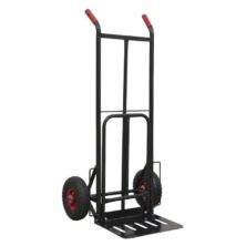 Sealey Heavy-Duty Sack Truck with PU Tyres 300kg Capacity Sack Trucks Workplace Stuff UK Sealey Heavy-Duty Sack Truck with PU Tyres 300kg Capacity Sack Trucks Workplace Stuff UK