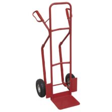 Sealey Sack Truck with Pneumatic Tyres 300kg Capacity Sack Trucks Workplace Stuff UK Sealey Sack Truck with Pneumatic Tyres 300kg Capacity Sack Trucks Workplace Stuff UK