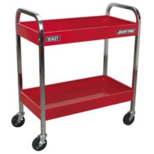 Sealey Trolley 2-Level Heavy-Duty Tool Trolleys Workplace Stuff UK Sealey Trolley 2-Level Heavy-Duty Tool Trolleys Workplace Stuff UK