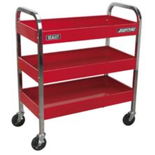 Sealey Trolley 3-Level Heavy-Duty Tool Trolleys Workplace Stuff UK Sealey Trolley 3-Level Heavy-Duty Tool Trolleys Workplace Stuff UK