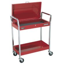 Sealey Trolley 2-Level Heavy-Duty with Lockable Top Tool Trolleys Workplace Stuff UK Sealey Trolley 2-Level Heavy-Duty with Lockable Top Tool Trolleys Workplace Stuff UK