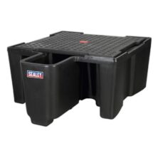 Sealey IBC Bund 1490 x 2000 x 765mm Barrel Bunds Workplace Stuff UK Sealey IBC Bund 1490 x 2000 x 765mm Barrel Bunds Workplace Stuff UK