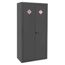 Sealey CoSHH Substance Cabinet 900 x 460 x 1800mm Hazardous Substance Storage Workplace Stuff UK Sealey CoSHH Substance Cabinet 900 x 460 x 1800mm Hazardous Substance Storage Workplace Stuff UK