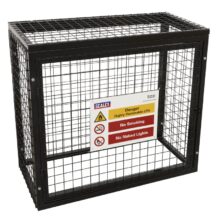 Sealey Safety Cage – 2 x 47kg Gas Cylinders Safety Cages Workplace Stuff UK Sealey Safety Cage – 2 x 47kg Gas Cylinders Safety Cages Workplace Stuff UK
