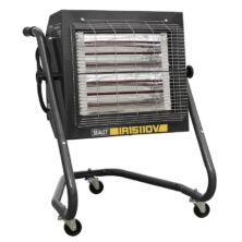 Sealey Infrared Heater 1.2/2.4kW 110V Electric Workplace Stuff UK Sealey Infrared Heater 1.2/2.4kW 110V Electric Workplace Stuff UK