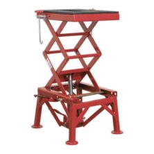 Sealey Hydraulic Motorcycle Lift Off-Road/Trials Bikes 135kg Sealey Workplace Stuff UK Sealey Hydraulic Motorcycle Lift Off-Road/Trials Bikes 135kg Sealey Workplace Stuff UK