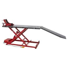 Sealey Motorcycle Lift 680kg Capacity Heavy-Duty Electro/Hydraulic Lifting Equipment Workplace Stuff UK Sealey Motorcycle Lift 680kg Capacity Heavy-Duty Electro/Hydraulic Lifting Equipment Workplace Stuff UK