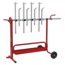 Sealey Rotating Universal Panel Stand Panel/Door/Bumper Stands Workplace Stuff UK Sealey Rotating Universal Panel Stand Panel/Door/Bumper Stands Workplace Stuff UK