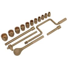 Sealey Socket Set 17pc 1/2″Sq Drive – Non-Sparking Socket Sets Workplace Stuff UK Sealey Socket Set 17pc 1/2″Sq Drive – Non-Sparking Socket Sets Workplace Stuff UK