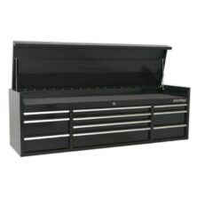 Sealey Topchest 10 Drawer 1830mm Heavy-Duty Black Premier Workplace Stuff UK Sealey Topchest 10 Drawer 1830mm Heavy-Duty Black Premier Workplace Stuff UK