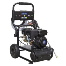 Sealey Pressure Washer 220bar 540L/hr Self-Priming 6.5hp Petrol Engine Driven Workplace Stuff UK Sealey Pressure Washer 220bar 540L/hr Self-Priming 6.5hp Petrol Engine Driven Workplace Stuff UK