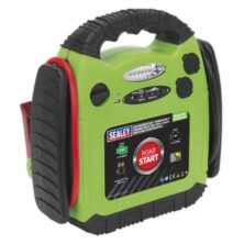 Sealey RoadStart® Emergency Jump Starter with Air Compressor 12V 900 Peak Amps Mobile Power Systems Workplace Stuff UK Sealey RoadStart® Emergency Jump Starter with Air Compressor 12V 900 Peak Amps Mobile Power Systems Workplace Stuff UK