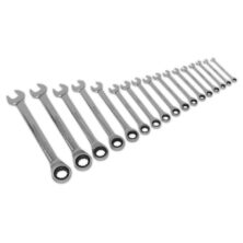 Sealey Combination Ratchet Spanner Set 17pc Metric Ratchet Workplace Stuff UK Sealey Combination Ratchet Spanner Set 17pc Metric Ratchet Workplace Stuff UK