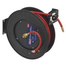 Sealey Retractable Air Hose Steel Reel 20m Ø10mm ID Rubber Hose 20-24m Workplace Stuff UK Sealey Retractable Air Hose Steel Reel 20m Ø10mm ID Rubber Hose 20-24m Workplace Stuff UK