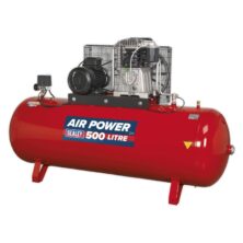 Sealey Air Compressor 500L Belt Drive 7.5hp 3ph 2-Stage with Cast Cylinders 415V-3ph Workplace Stuff UK Sealey Air Compressor 500L Belt Drive 7.5hp 3ph 2-Stage with Cast Cylinders 415V-3ph Workplace Stuff UK