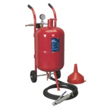 Sealey Shot Blaster with Water Trap & Wheels 37L Portable Workplace Stuff UK Sealey Shot Blaster with Water Trap & Wheels 37L Portable Workplace Stuff UK
