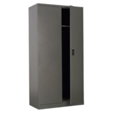 Sealey Floor Cabinet 4 Shelf plus Hanging Rail 2 Door Workshop Storage Workplace Stuff UK Sealey Floor Cabinet 4 Shelf plus Hanging Rail 2 Door Workshop Storage Workplace Stuff UK