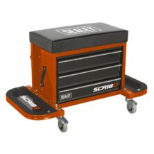 Sealey Mechanic’s Utility Seat & Toolbox – Orange Creepers & Seats Workplace Stuff UK Sealey Mechanic’s Utility Seat & Toolbox – Orange Creepers & Seats Workplace Stuff UK